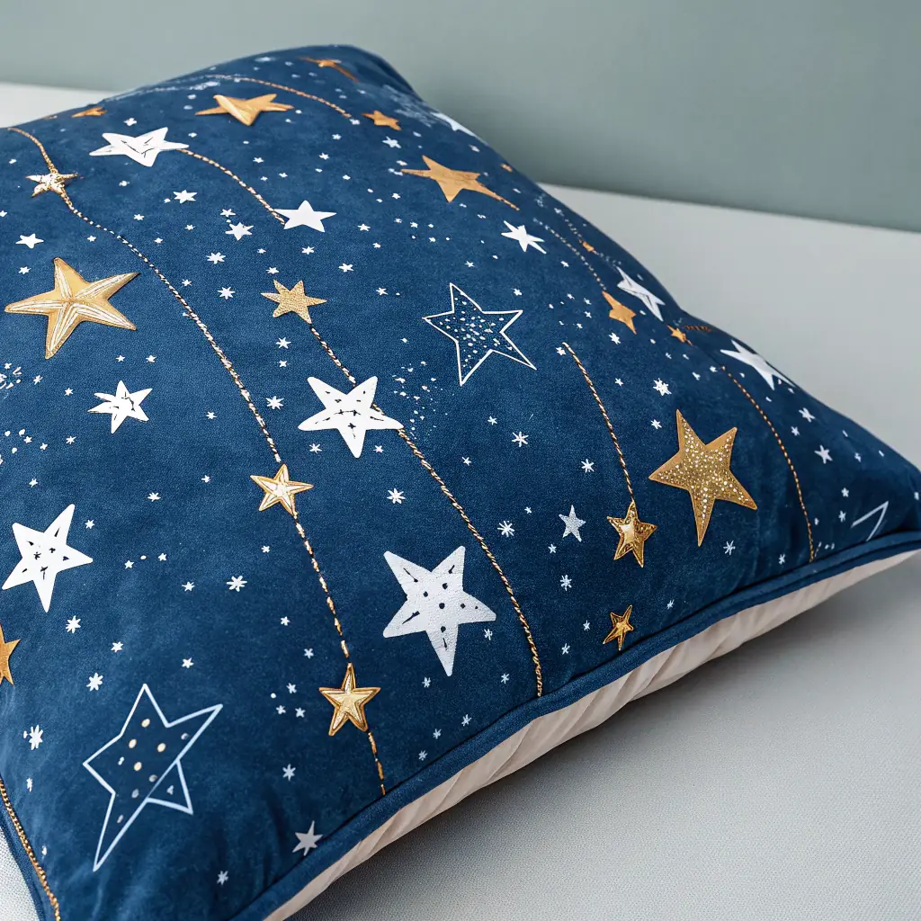 Starry Sky Throw Pillow