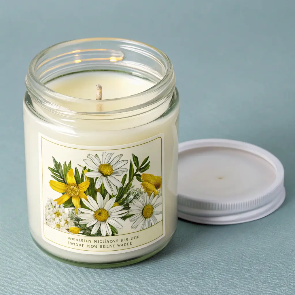 Artisan Soy Candle - Vanilla & Amber