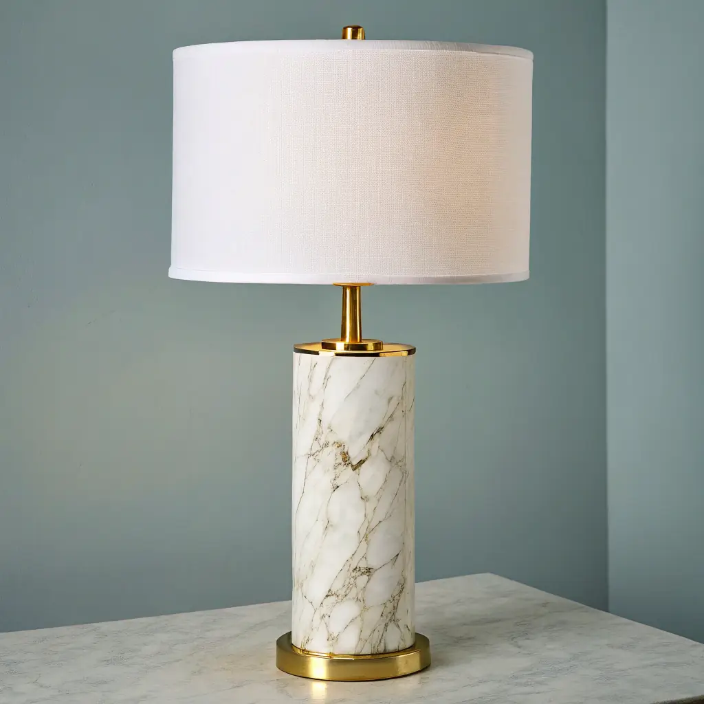 Artisan Table Lamp - Marble Base
